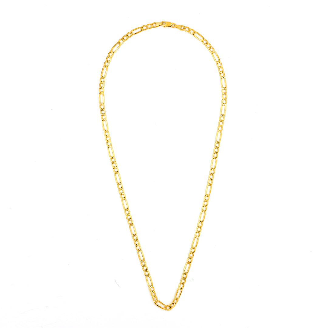 18K Gold Figaro Chain