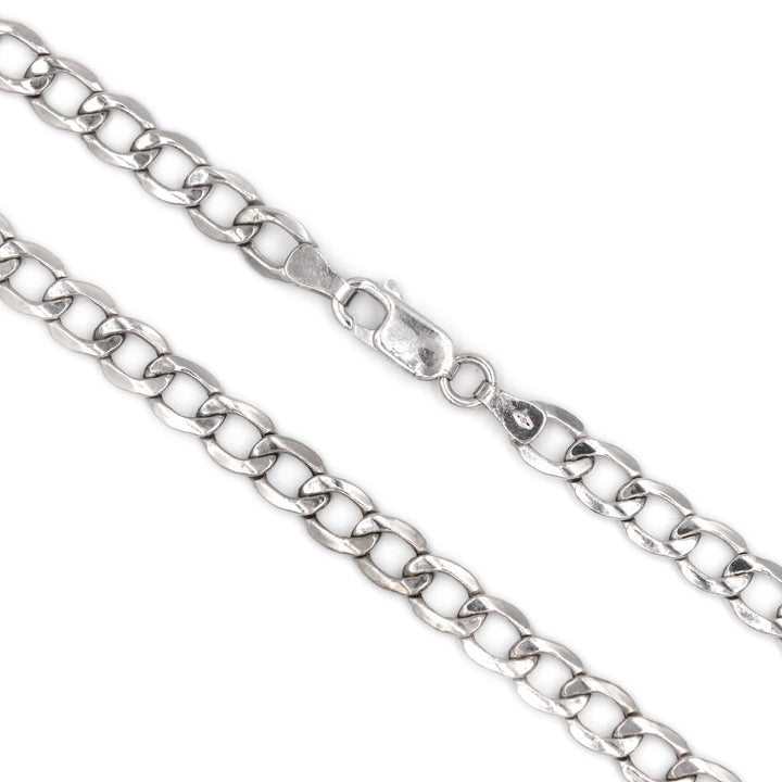 18K White Gold Cartier Chain Necklace