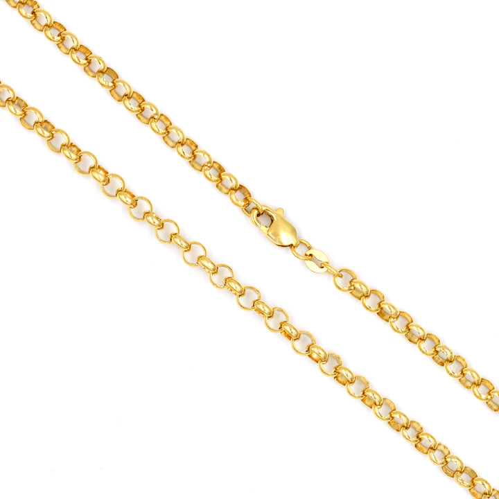 18K Gold Cable Chain