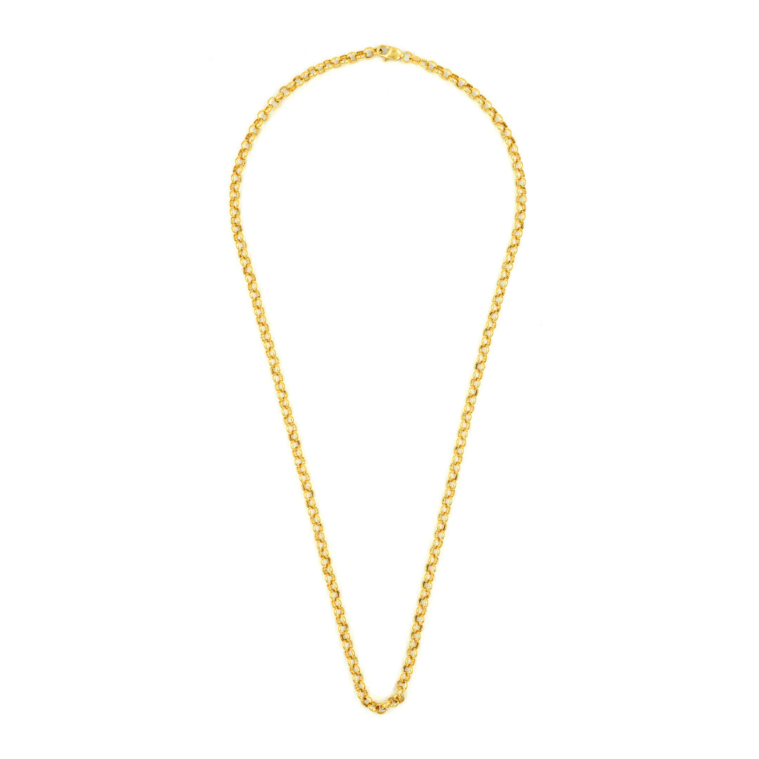 18K Gold Cable Chain