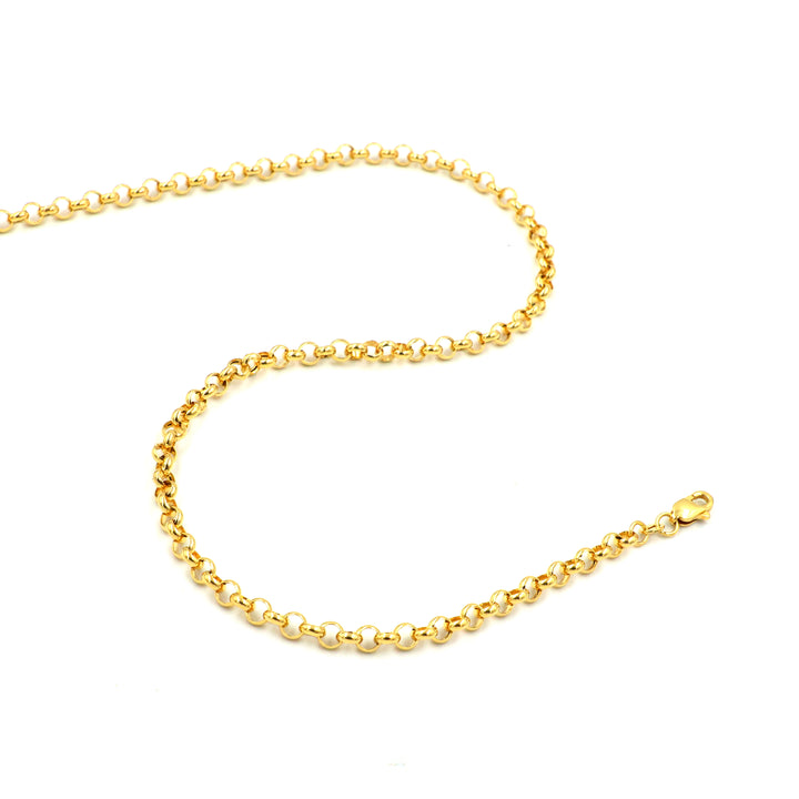 18K Gold Cable Chain