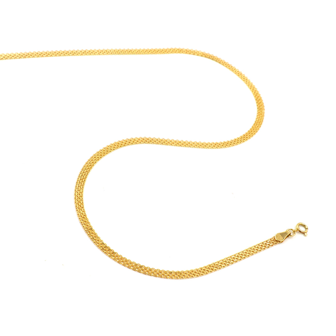 18K Gold Milan Chain