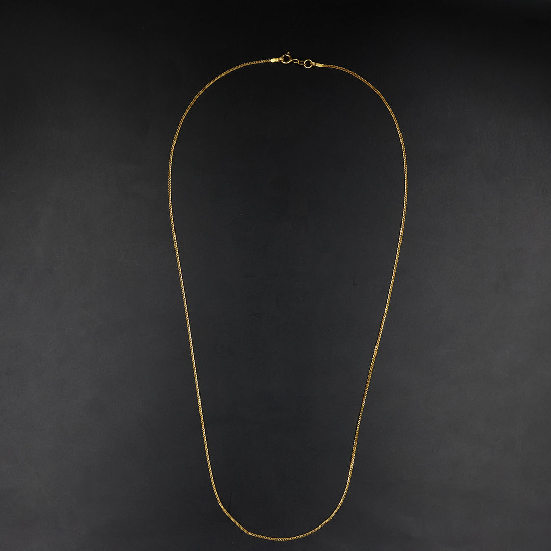 21K Gold Chain No Making Charges AFC03163