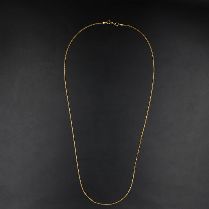 21K Gold Chain No Making Charges AFC03163