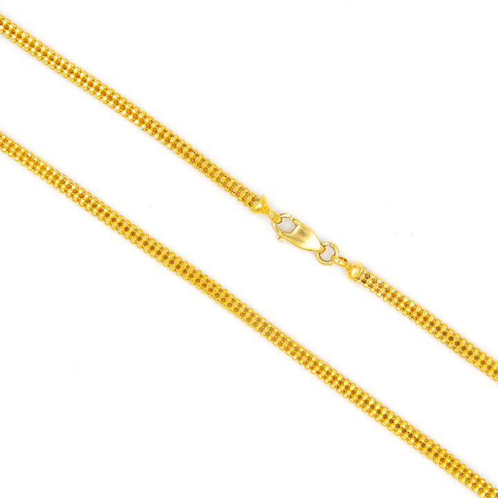 21K Gold Chain AFC03656