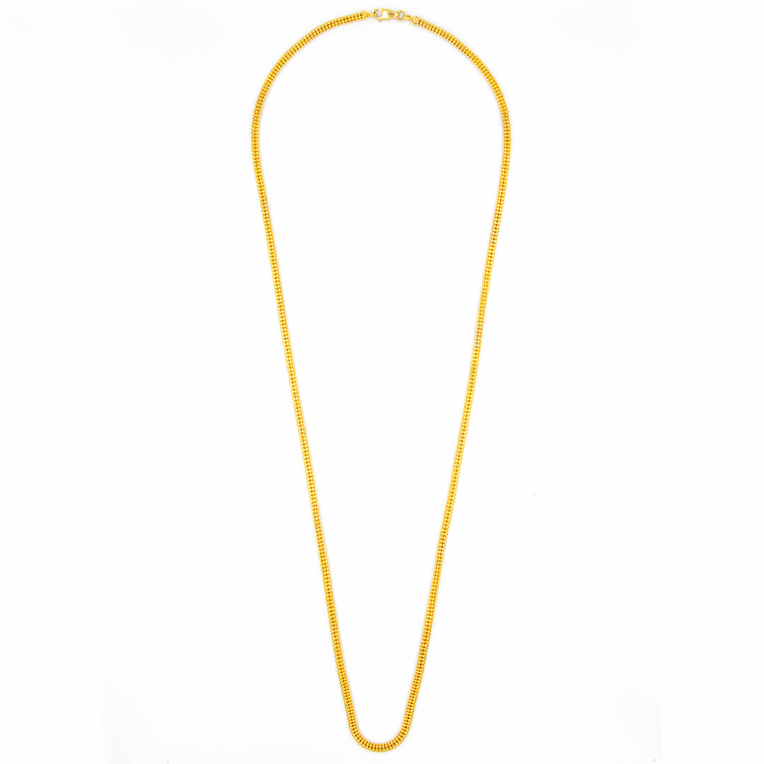 21K Gold Chain AFC03656