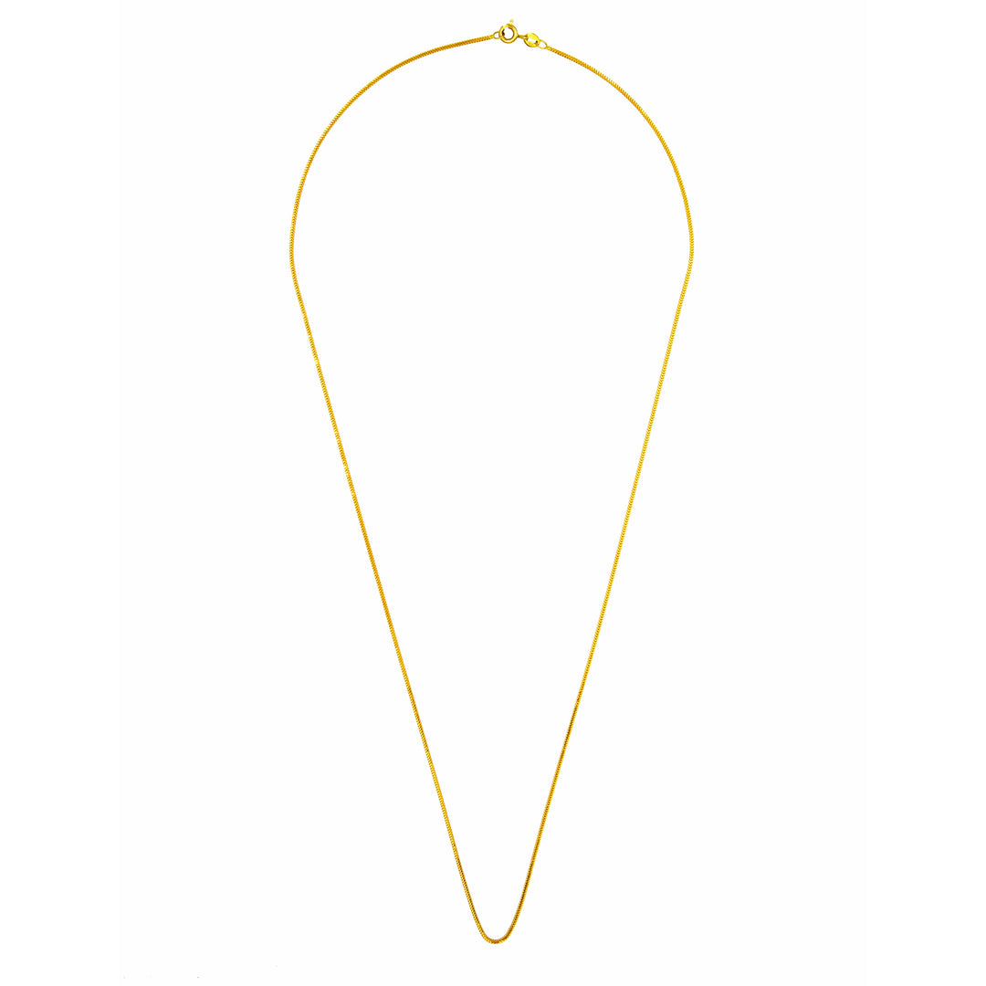 22K Gold V Chain