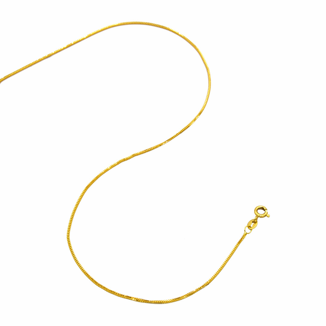 22K Gold V Chain