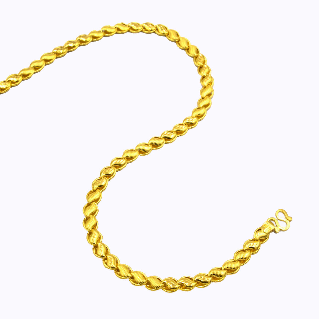 22K Gold Fancy S Chain