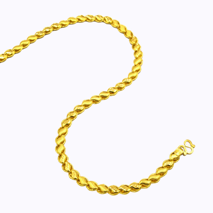 22K Gold Fancy S Chain