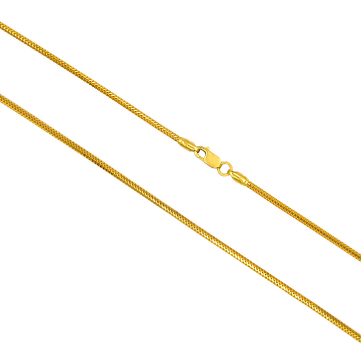 22K Gold Hollow Chain