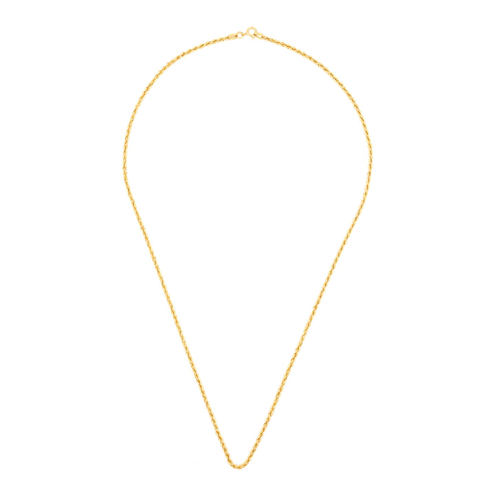 18K Gold Rope Chain