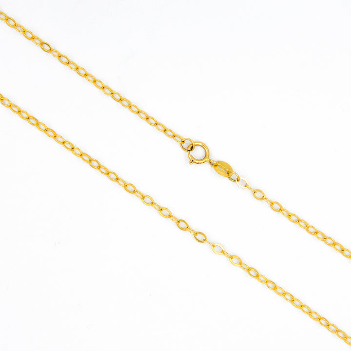 21K Gold Link Chain