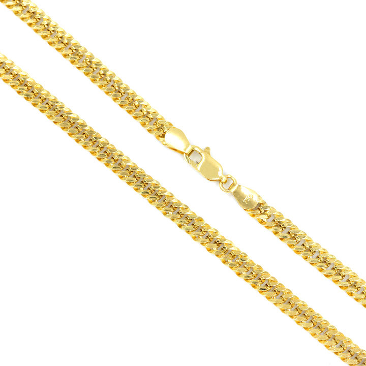 18K Gold Hollow Cuban Chain