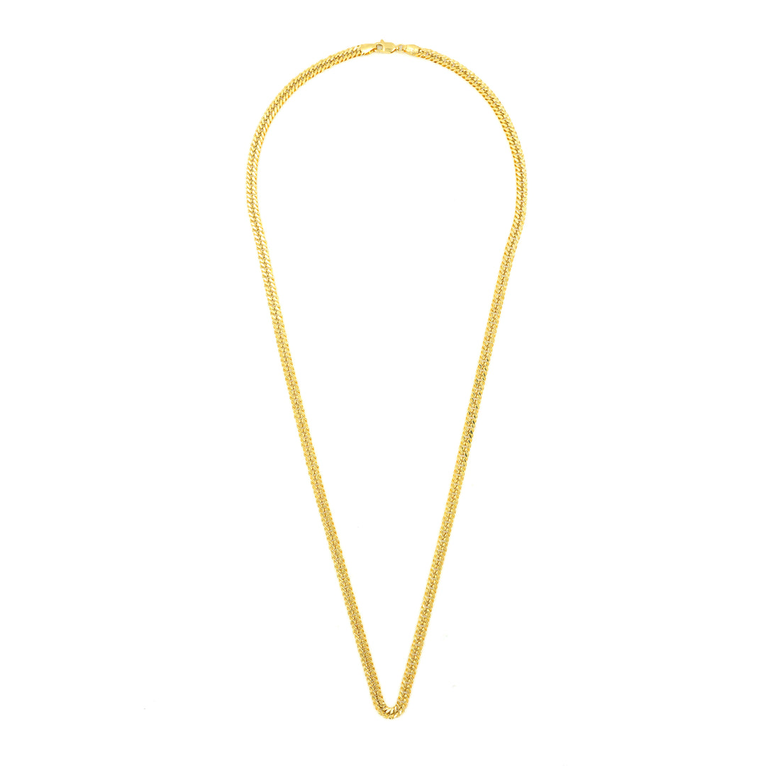 18K Gold Hollow Cuban Chain