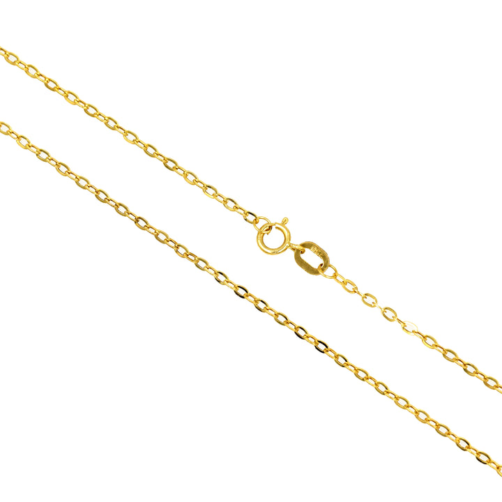 18K Gold Delicate Link Chain