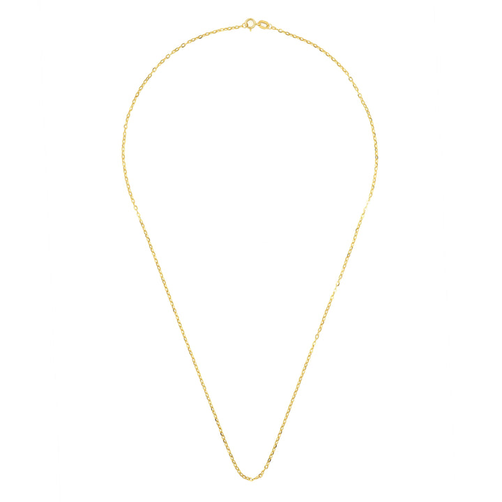 18K Gold Delicate Link Chain