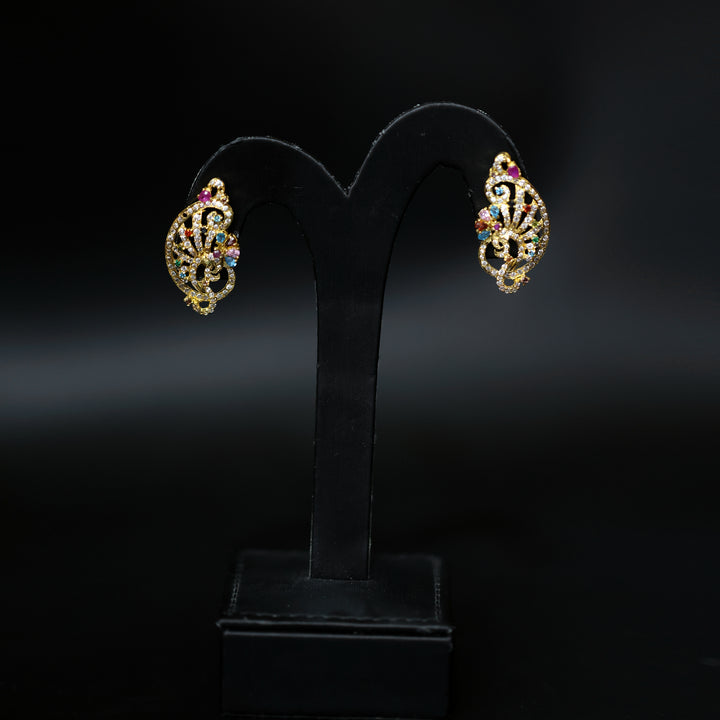 22K Gold Earrings No Making Charges AFE01184