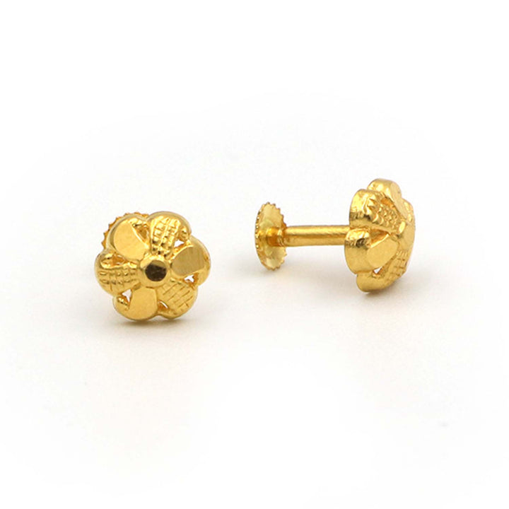 22K Gold Earrings AFE02216