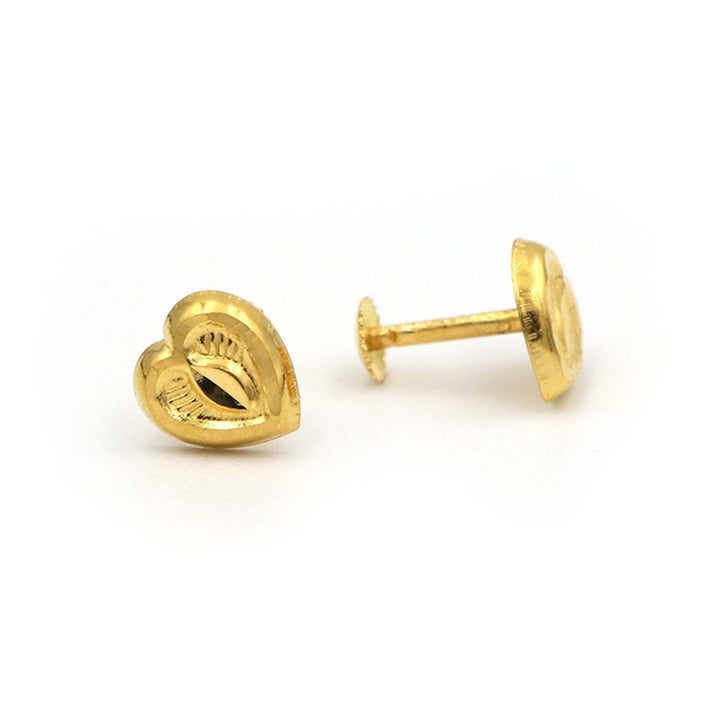 22K Gold Earrings AFE02245