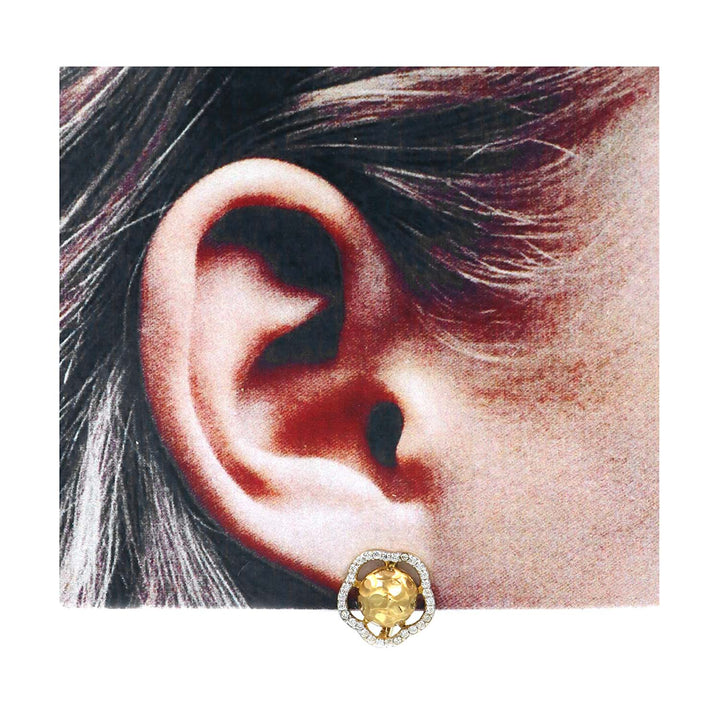 18K Gold Earring AFE02387