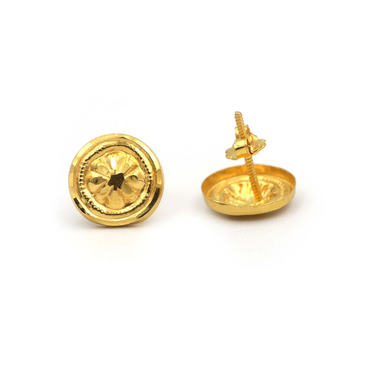 22K Gold Earrings AFE02622