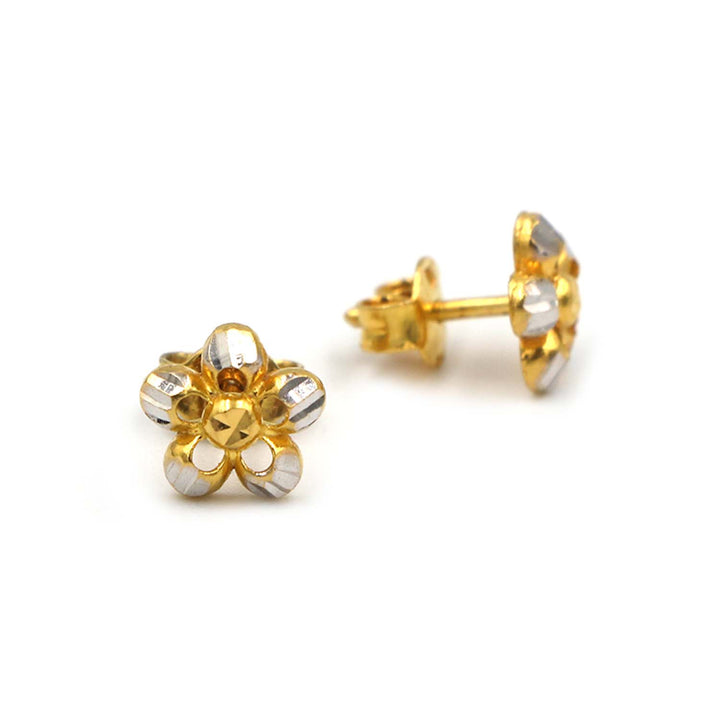 18K Gold Earrings AFE02936