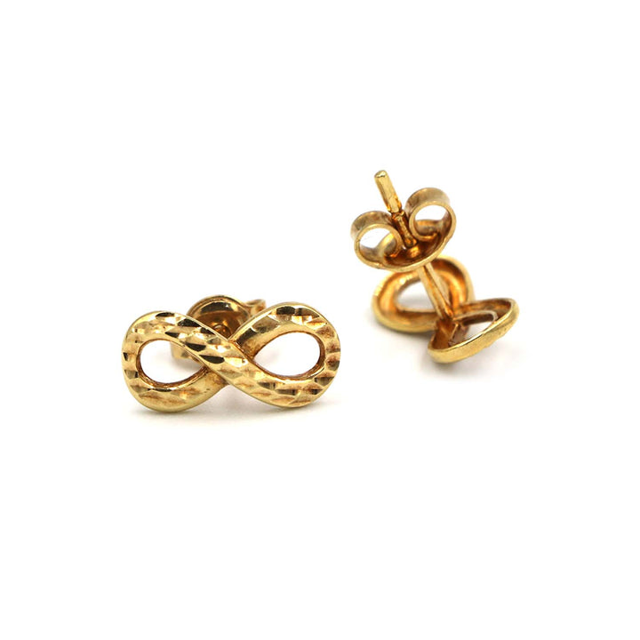 18K Gold Earings AFE04116