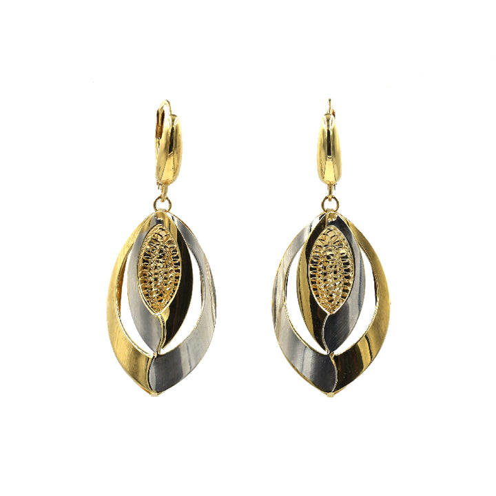 18K Gold Earrings AFE04566