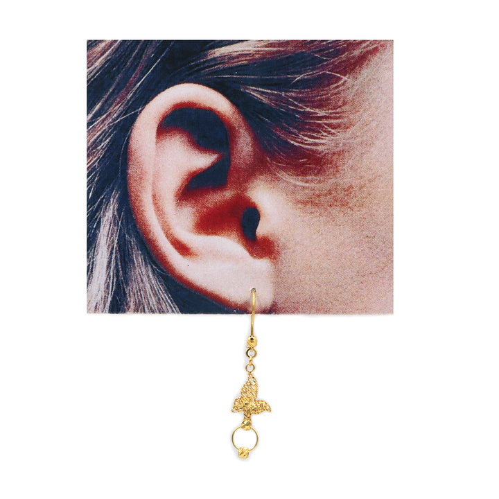 21K Gold Earrings AFE04792