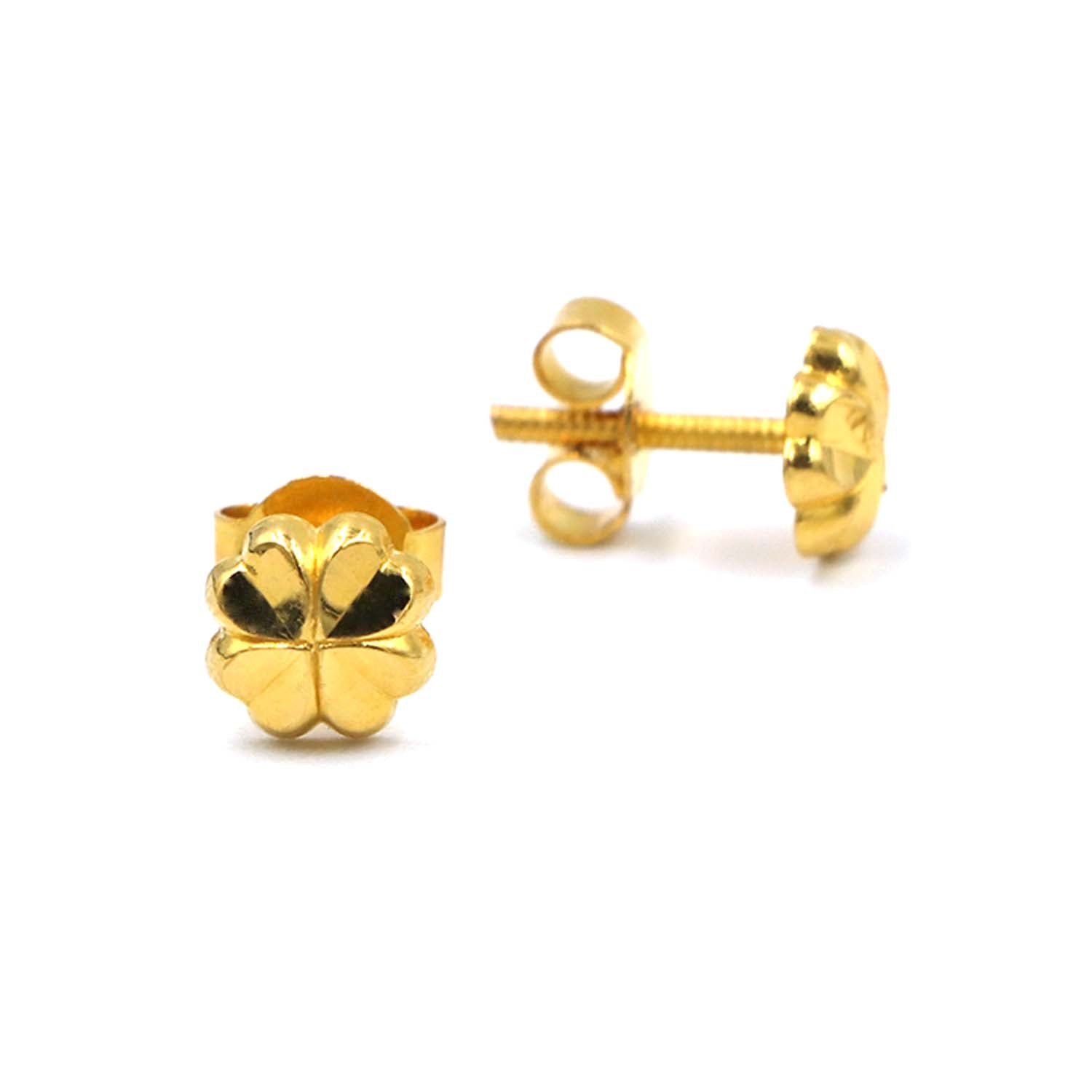 Gold studs 2024 for women