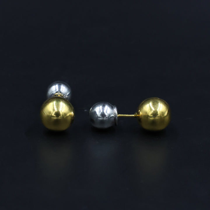 22K Gold Earrings No Making Charges  AFE05328