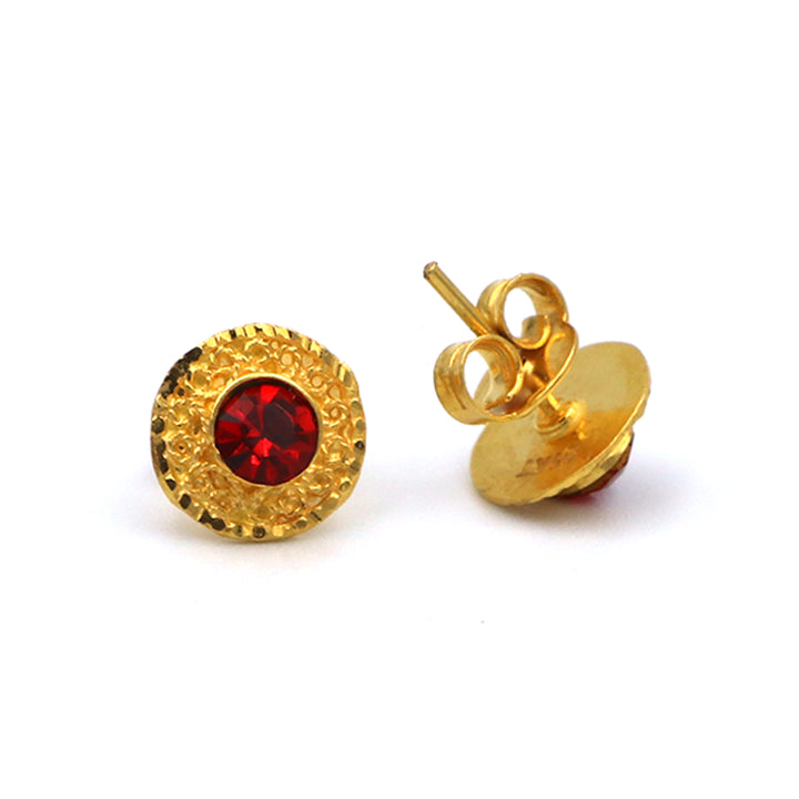 21K Gold Earrings AFE05351