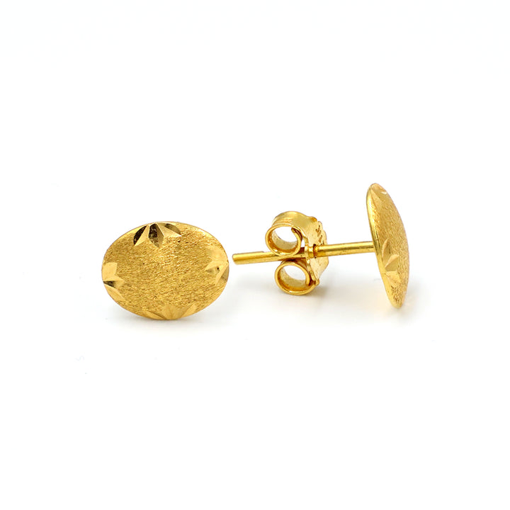 21K Gold Earrings AFE05463