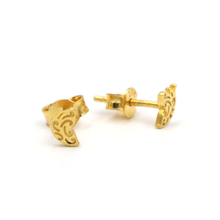 21K Gold Earrings AFE05884