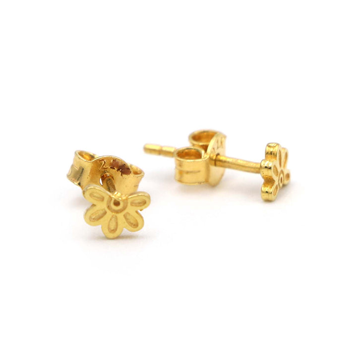 21K Gold Earrings AFE05889