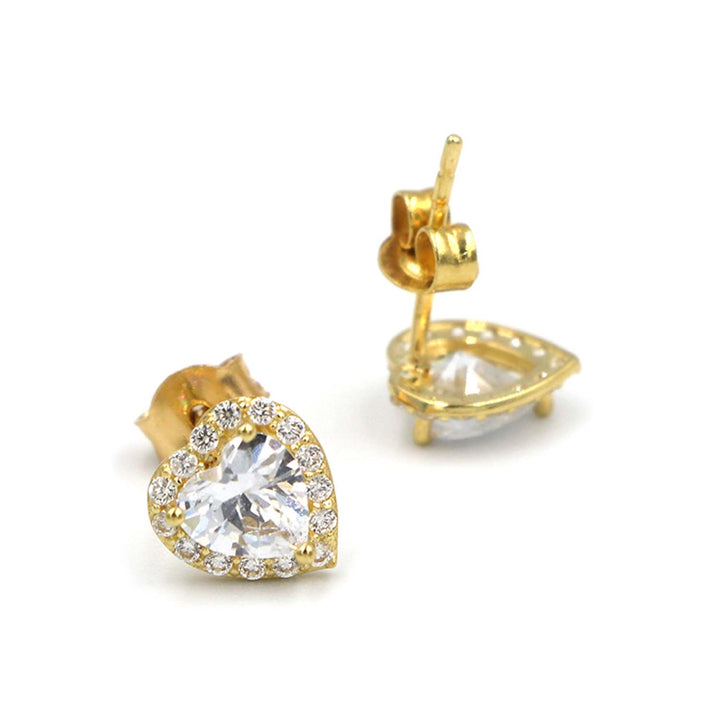 18K Gold Earrings AFE06194