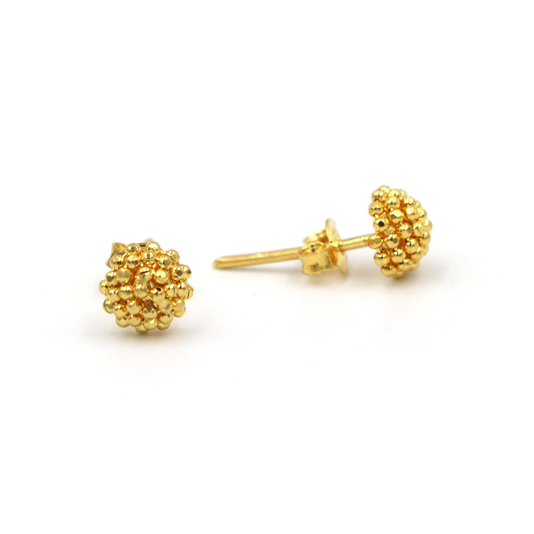 21K Gold Earrings AFE06256