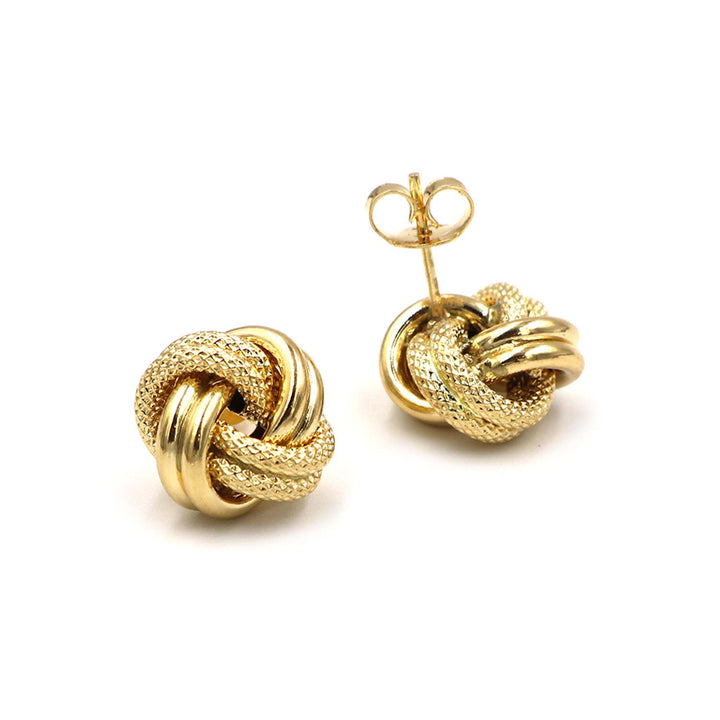 18K Gold Earrings AFE06600