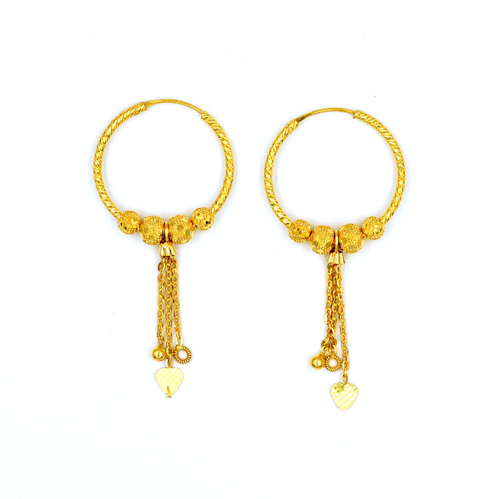 Classic 22K Gold Earrings