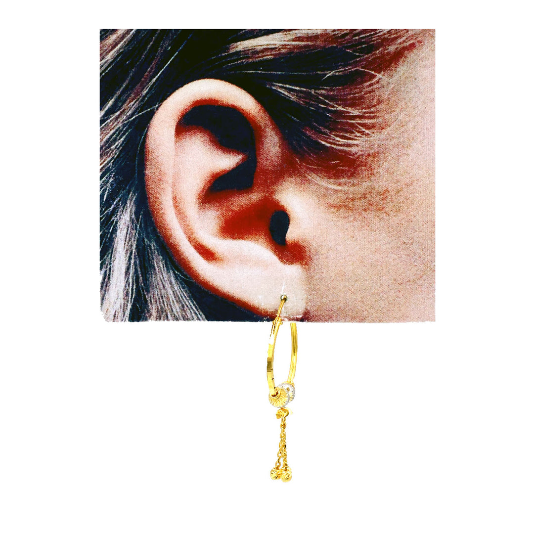 Classic 22K Gold Earrings