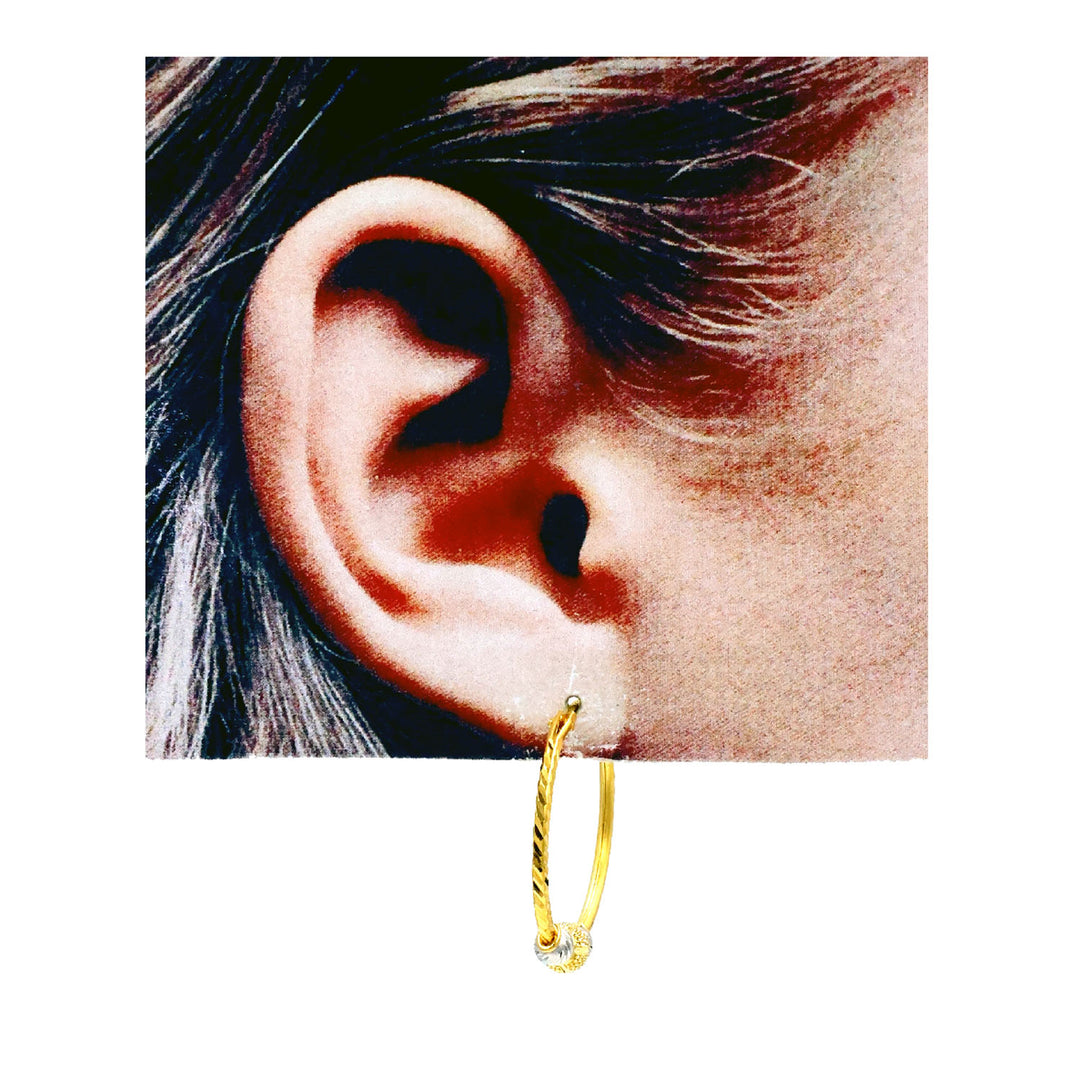 Classic 22K Gold Earrings