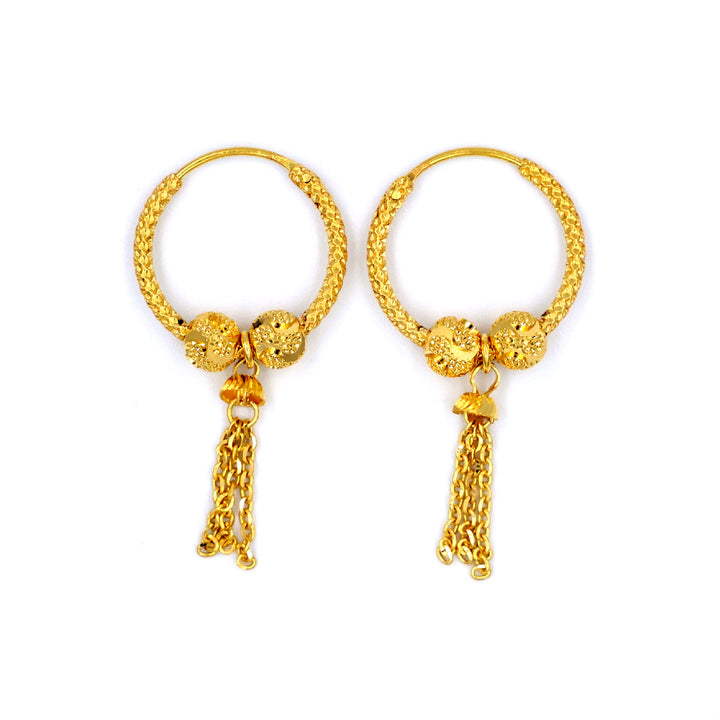 Classic 22K Gold Earrings