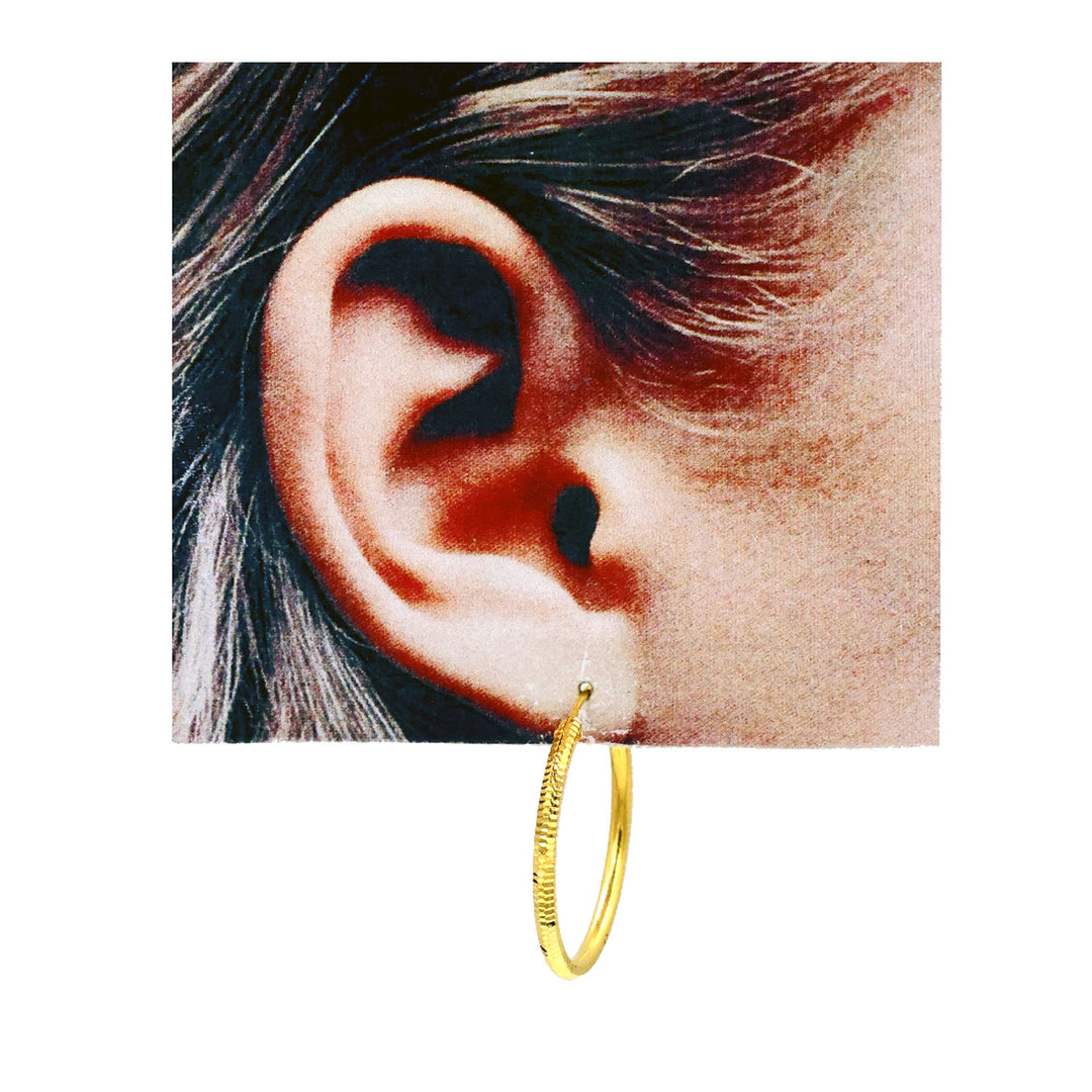 Classic 22K Gold Earrings