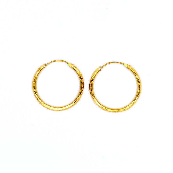 Classic 22K Gold Earrings