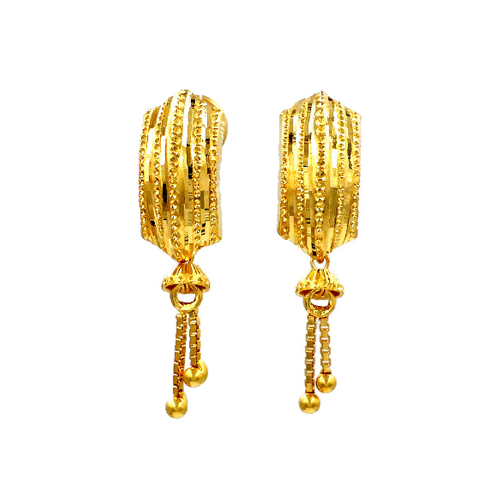 Classic 22K Gold Earrings