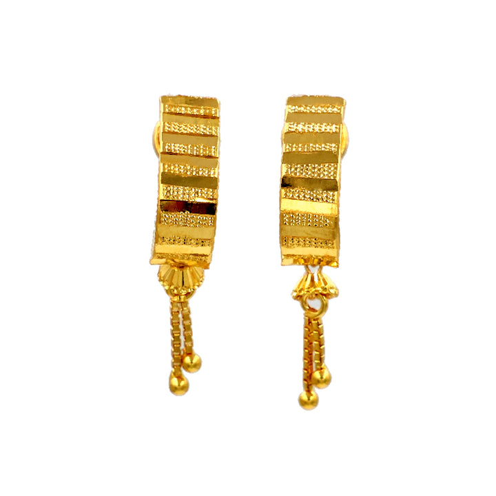 Classic 22K Gold Earrings AFR07555