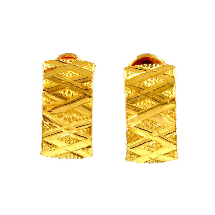 Classic 22K Gold Earrings