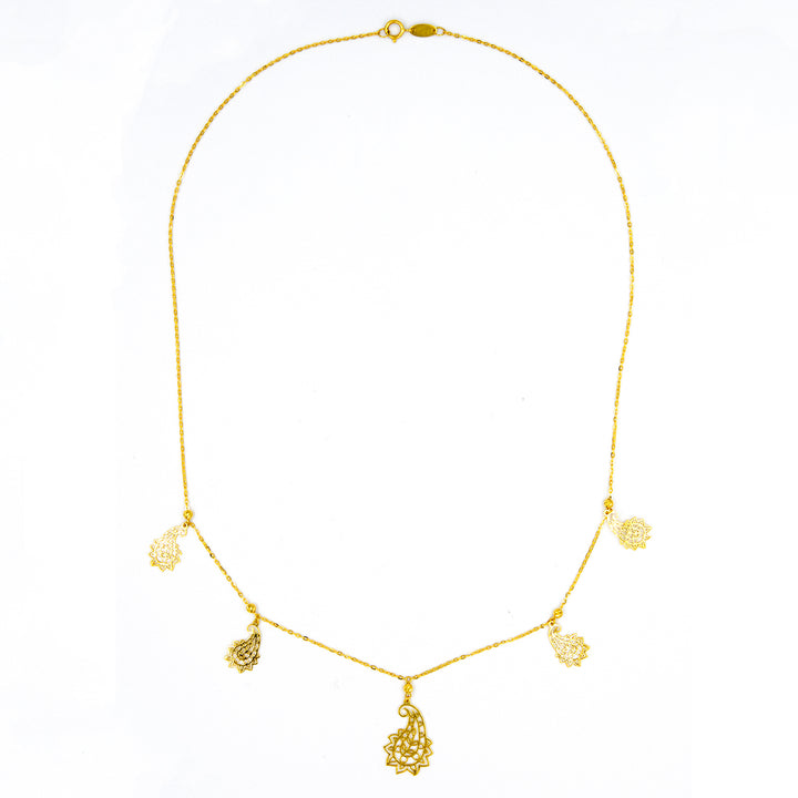 22K Gold Necklace AFN01883