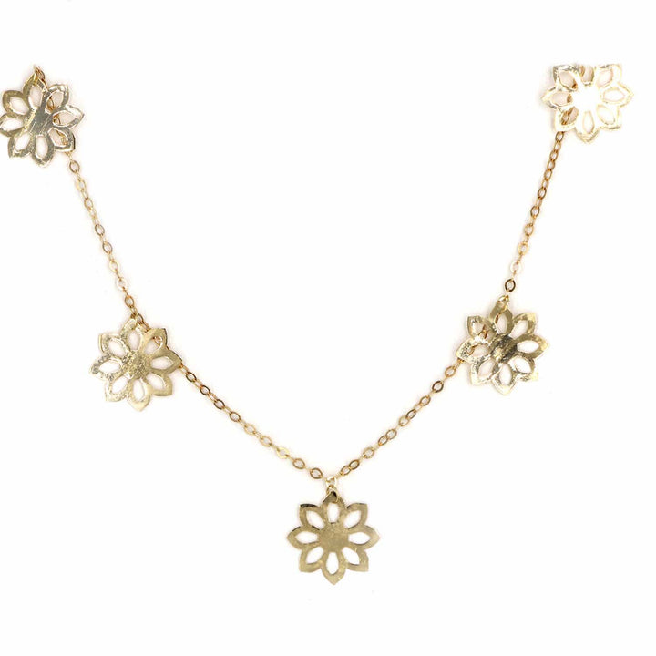 18K Gold Necklace AFN02434